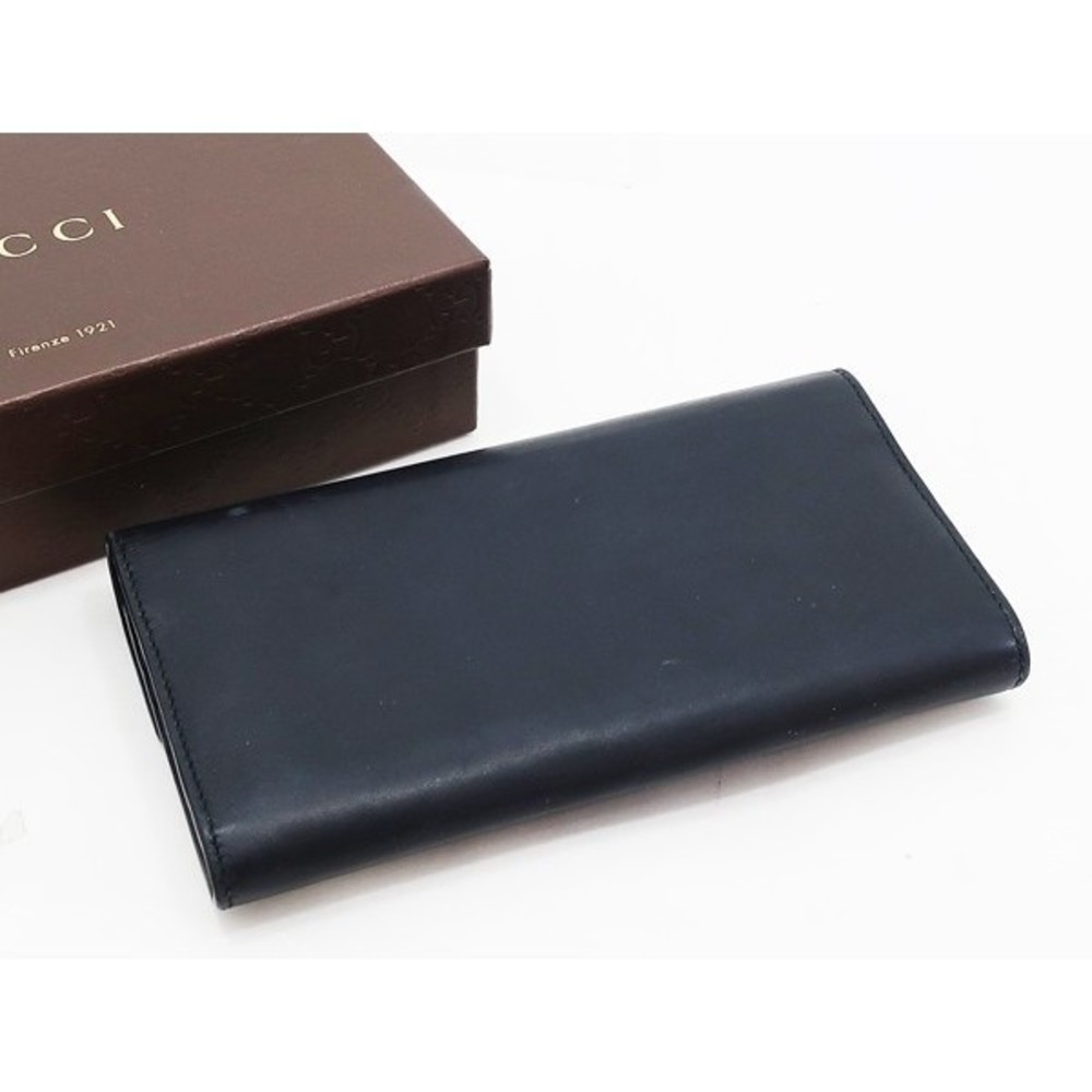 Gucci Long Interlocking Black Wallet - image 3